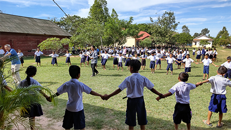 児童への環境教育の様子②