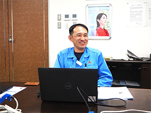 品質保証部 品質保証課 検査係 作業長 玉置 一 氏