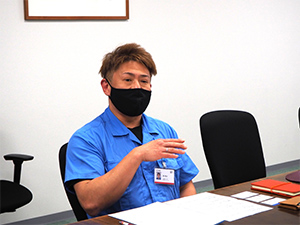 品質保証部 品質保証課 検査係 副作業長 逵 英治 氏