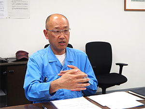 品質保証部 品質保証課 検査係 上席係長 水谷 祐樹 氏