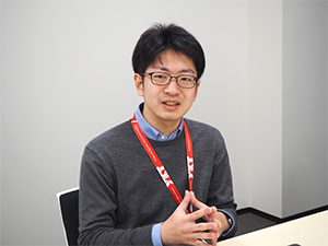 電子企画・開発部 プロダクト開発課 小島 駿氏
