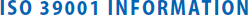 ISO 39001 INFORMATION